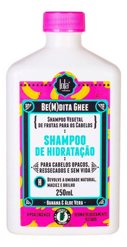 Kit Lola Cosmetics Bemdita Ghee Hidratacion Shampoo + Baño 1