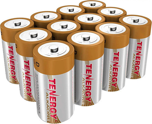 Bateria Alcalina Lr20 De 1,5 V D No Recargables 12un 0