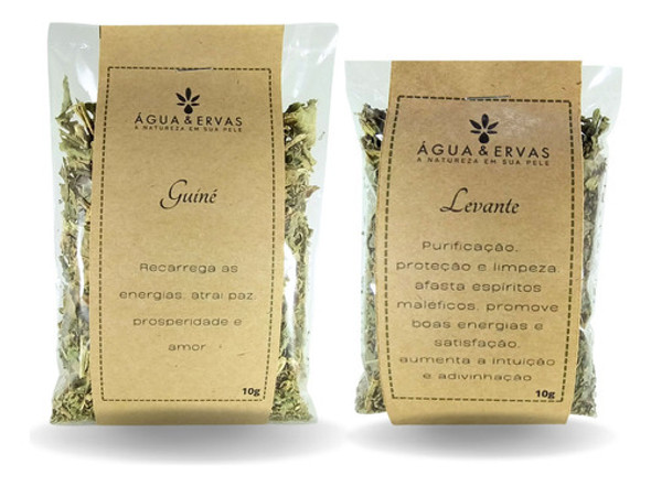 Ervas Para Banho | Guiné E Levante Purificação E Limpeza 0