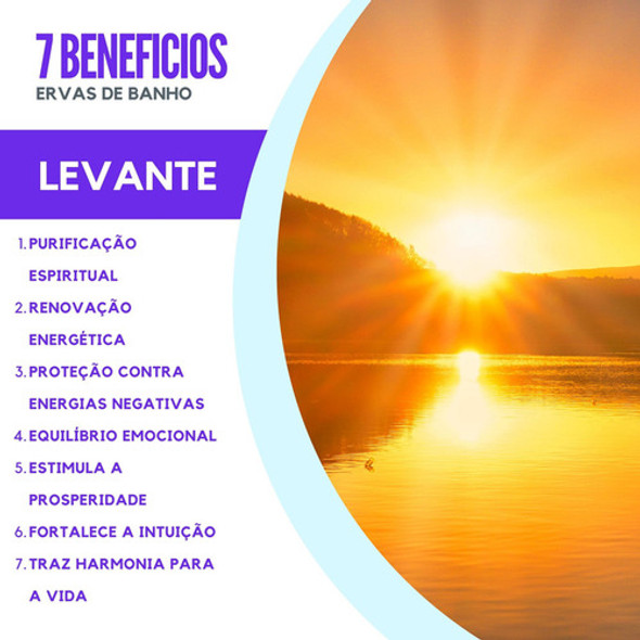 Ervas Para Banho | Guiné E Levante Purificação E Limpeza 1