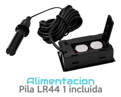 Medidor Temperatura Y Humedad Tablero Digital Sonda 1.5 Mts 1