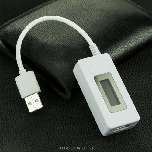 Lcd Dual Usb Mini Detector De Corriente Y Voltaje De Energía 1