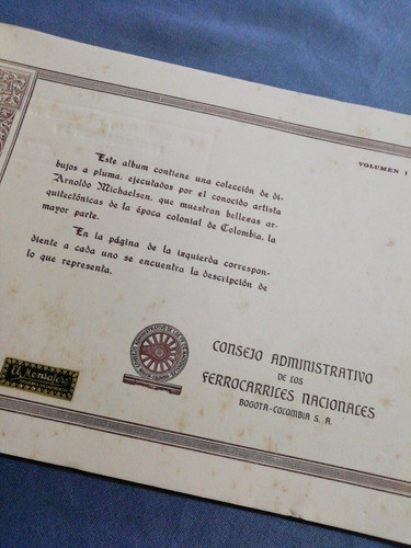 Álbum Dibujos Arnoldo Michaelsen 1948 1