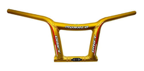 Manillar Monaco Drift Alto Original Aluminio Premium  Dorado 0