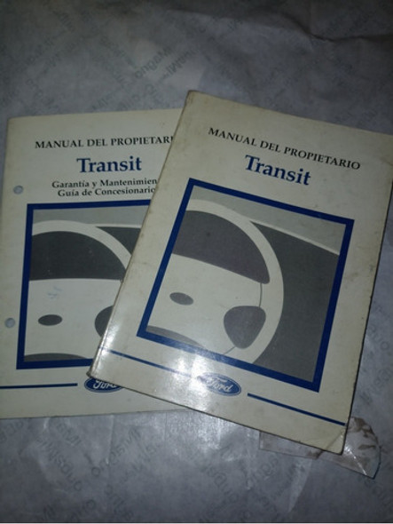Manual De Propietario Guantera Ford Transit Set 2.4 Duratorq 0