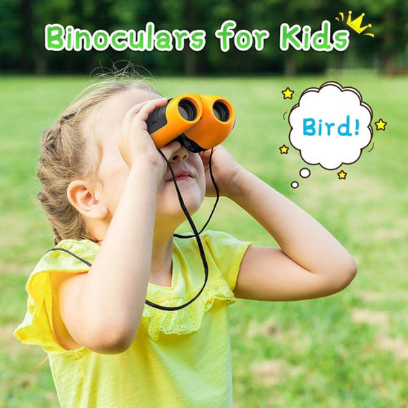 Binocular Para Ninos, Naranja/compactos/8x21 1