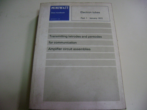 Manual De Válvulas Fapesa - Electronica Tubes - 1972 0