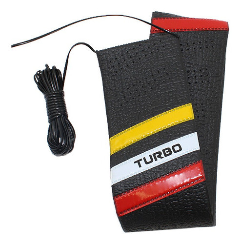 Cubre Volante Universal Negro/gris Turbo 1