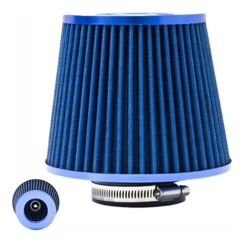 Filtro De Aire Bi-conico Grande Para Competicion Azul 0