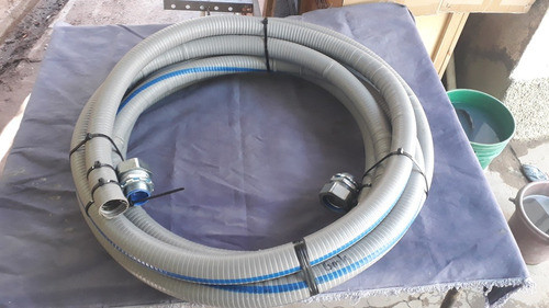 Caño Flexible Conexflex 1 1/2   2 Conect. Zoloda 6 Mts 1
