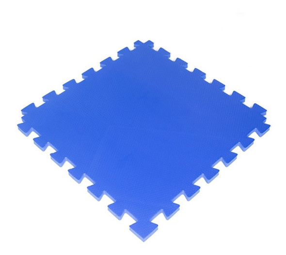 Tatame Tapete Eva 1x1 10mm 100x100x1cm 1m2 Azul Royal 0