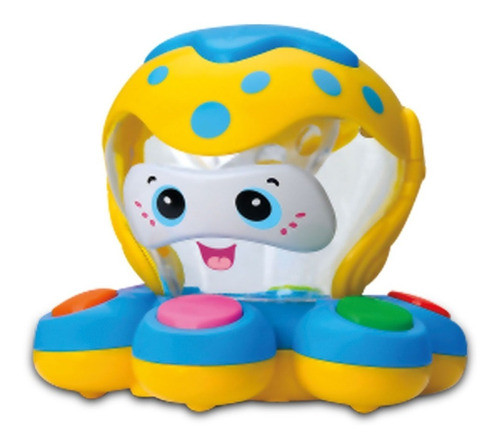Pulpo Musical Bebes Con Luz Y Sonido Didactico Original 1