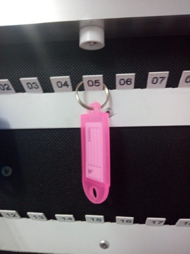 Claviculario Porta Chaves P/ 80 Chaves Em Alumínio C/ Porta 1