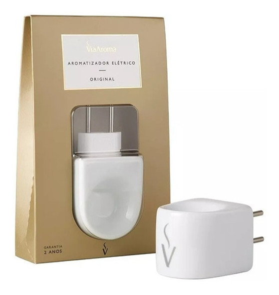 Aromatizador Difusor Elétrico Via Aroma + 2 Essencias 0