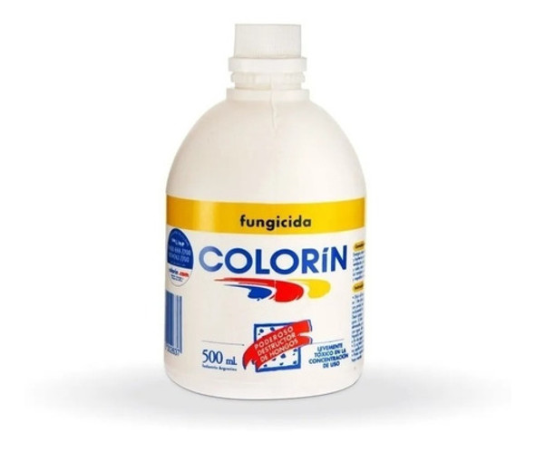 Fungicida Colorin Poderoso Destructor Hongos X 500ml + Lija 0