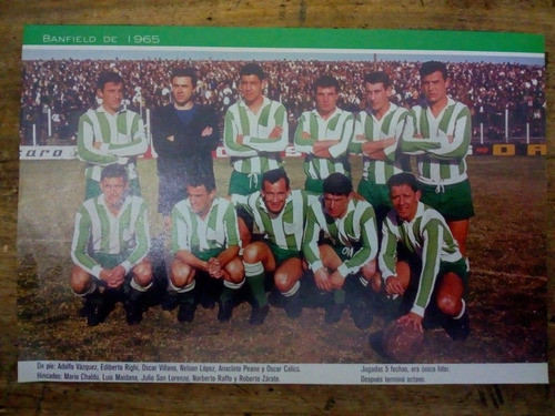 Recorte Banfield De 1965 0