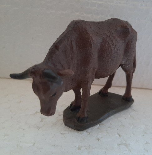B. Antigo - Vaca Ou Boi Figura Presépio Resina Espanhola Vb2 1