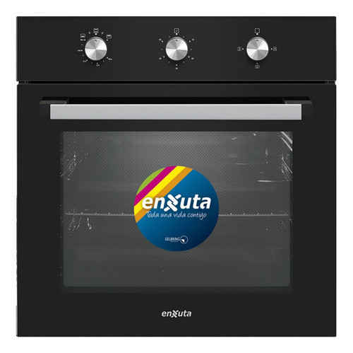 Horno De Empotrar A Gas Enxuta Negro Conveccion Grill Dimm 0