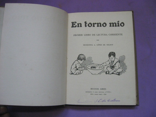 En Torno Mio. Lopez De Nelson, Libro De Lectura Sin Detalles 1
