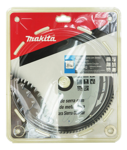 Hoja Disco Sierra Madera 260mm 100 Dientes Makita Mafacha 1 Hoja Disco Sierra Madera 260mm 100 Dientes Makita Mafacha 1