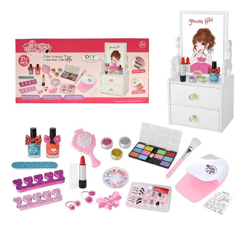 Set Tocador De Maquillaje Infantil - Okidoki. 0