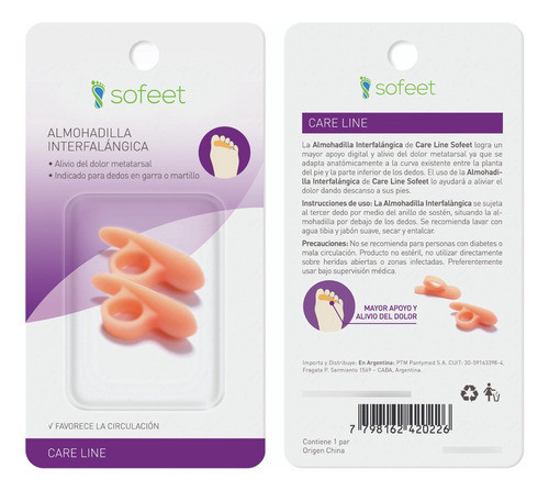 Almohadilla Sofeet Interfalangica 0