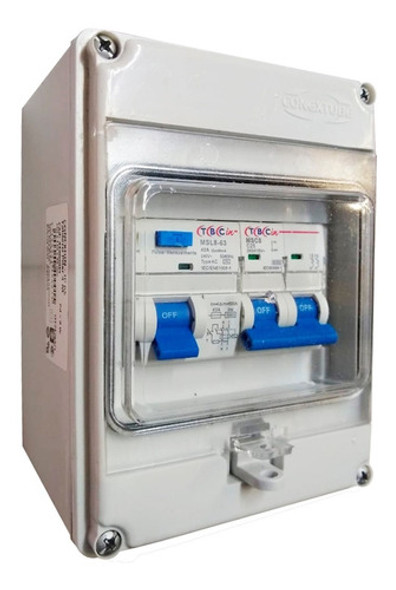 Kit Tablero Eléctrico + Térmica 25a + Disyuntor 40a 0