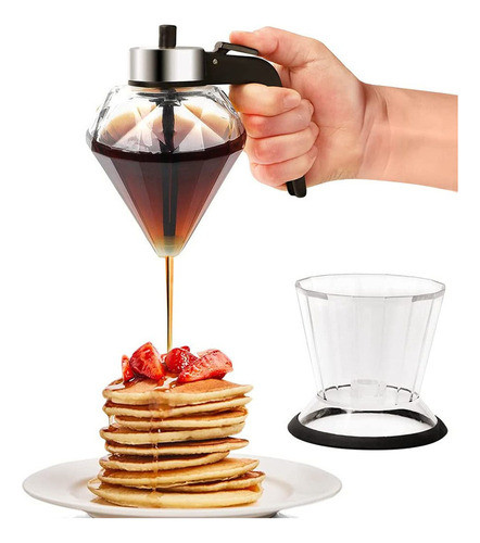 Dispensador De Mel De Vidro Sem Gotejamento Com Dispensador 1