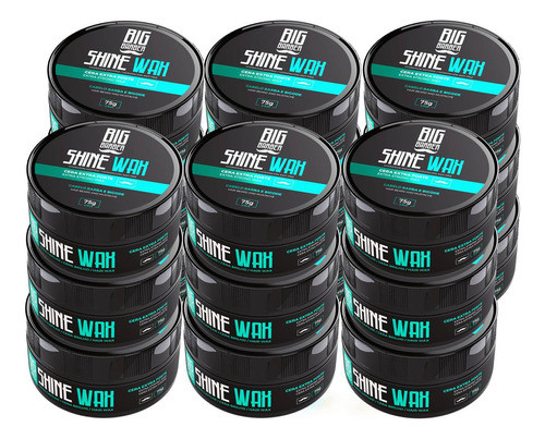 Cera Capilar Shine Wax Big Barber 75g Finalizadora 15 Unidad 0