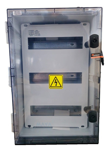 Tablero Gabinete Estanco Ip65 36 Mod Roker Prd553/1 Cristal 0
