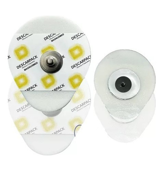 Kit C/200 Eletrodo Ecg Monitoração Cardíaca 1 Kit C/200 Eletrodo Ecg Monitoração Cardíaca 1