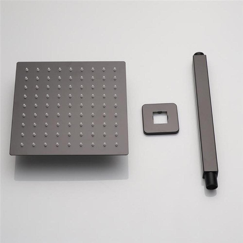 Chuveiro Ducha Slim Quadrado De Teto 20x20cm Belcca-cdt01-pt 1