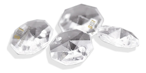 50 Caireles Cristal 16 Mm Y Argollas Arañas Rarreglos 0