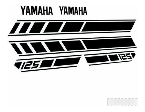 Calcomanías Adhesivos Para Yamaha Rdc 125 0
