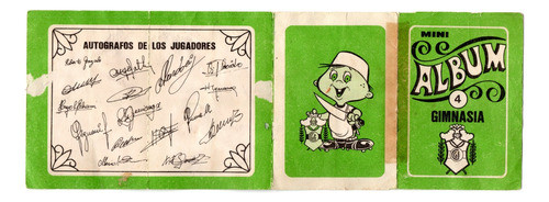 Album De Figuritas Mini Futbol 1972 Gimnasia 1