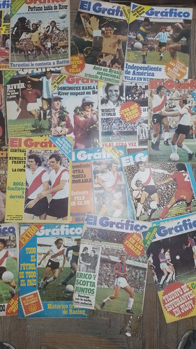 Lote 25 Revistas * El Grafico * Diferentes - Del Año 1975 0