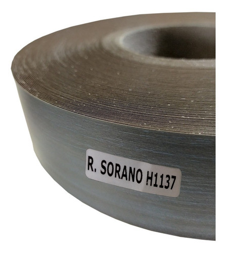 Tapacanto Egger Roble Sorano Negro Marron 50mm X 50m C/pe 1