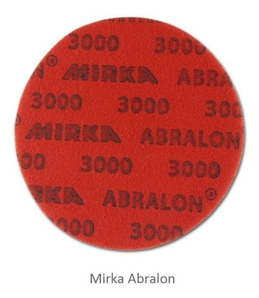 Disco Lija Mirka Abralon P3000 Grano 3000 6 Pulgadas 1