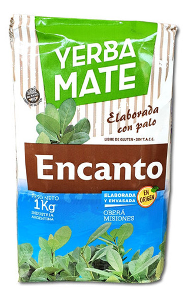 Yerba Mate Encanto Tradicional 1kg 0