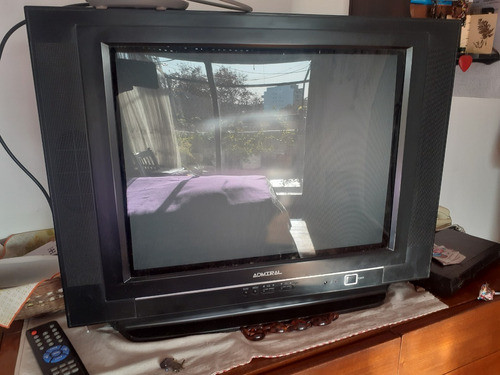 Televisor Tv Admiral 21  Con Control Remoto. Funciona: Leer 0