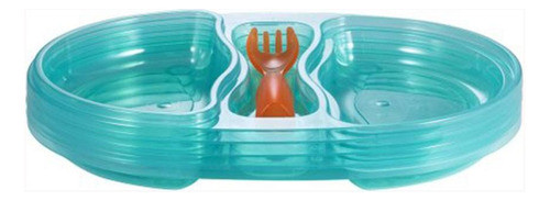 4 Platos Y Tenedor Take Y Toss  Bebés Y Niños 0