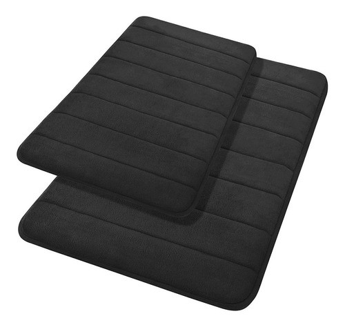 Yimobra Juego De 2 Alfombrillas De Ba O De Espuma Viscoel 0