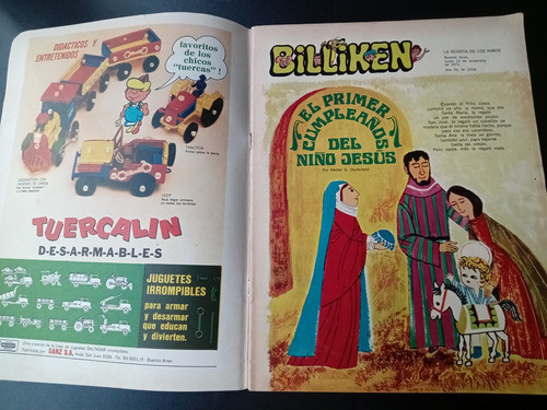 Billiken 2709 Año 1971 Oesterheld Mac Perro  Pesebre Salinas 1