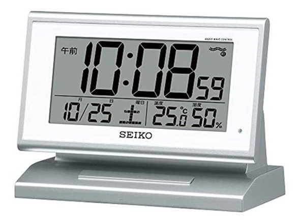 Reloj Seiko (reloj Seiko) Luces Automáticas Radio Despertado 0