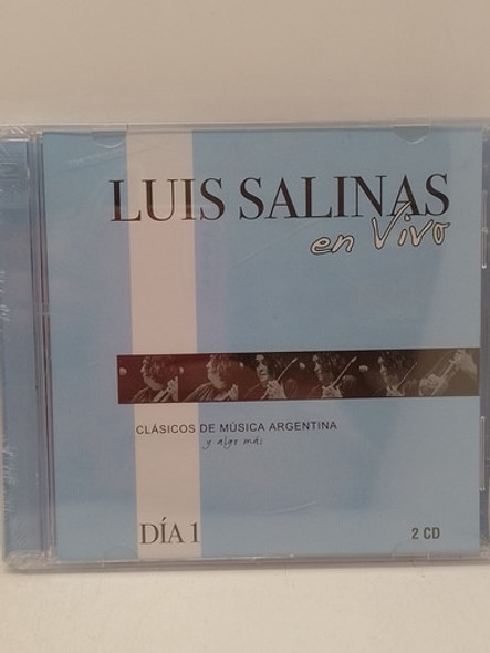 Luis Salinas En Vivo Clásicos De La Musica Argentina Cdx2 Nu 0