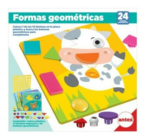 Juego Educativo Aprender Las Figuras Geometricas 3925 Antex 0