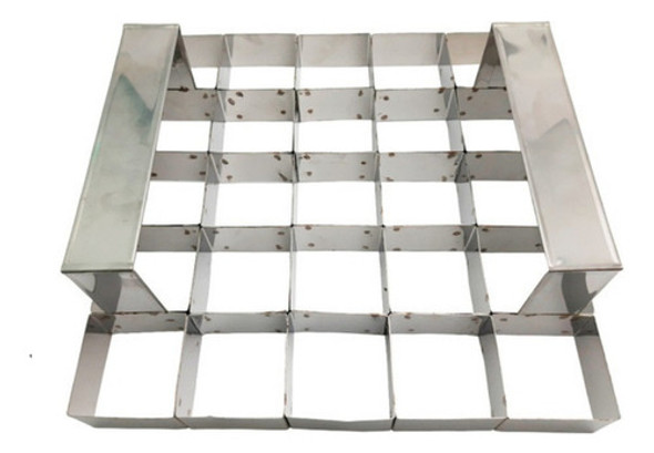 Kit Aro Cort. Brownie C/ 25 Cav. 6 X 6 X 3 Cm + 2 Assadeira 1