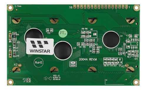 Wh2004a Display Lcd 20x4 Caracteres Bkl Blanco X5u 1