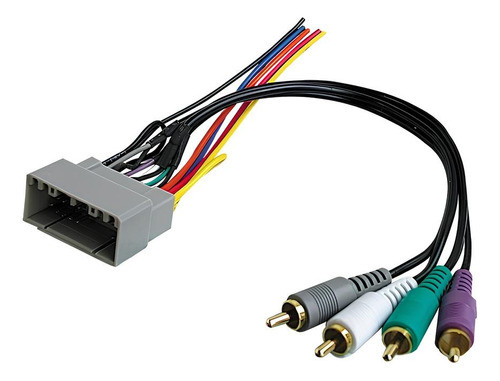 Ficha Estereo Con Amplificador Chrysler Dodge Jeep Sonocar 0