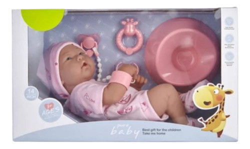 Bebote New Born 36 Cm Nena Con Accesorios 0